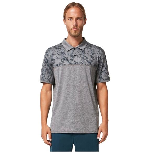 Oakley Men’s Sand Block‎ Short Sleeve Polo size Large Dark Slate - Picture 1 of 13